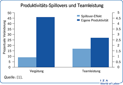 Produktivitäts-Spillovers und
                        Teamleistung