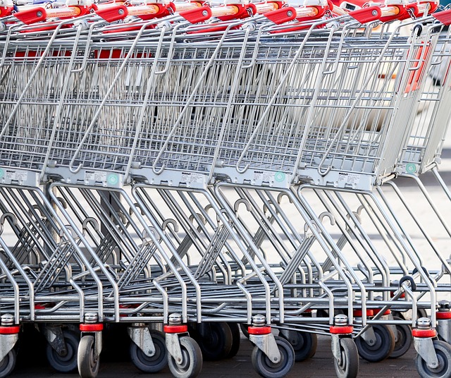 French supermarket workers protest against automated checkout stations