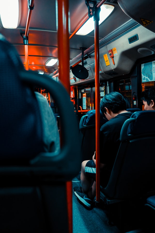 Anti-coronavirus bus shelters installed in Seoul, South Korea